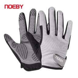 Noeby Fishing Gloves Non-slip Full Finger Outdoor Sun Protection Anti-UV Cycling Running Gloves Men Women Tackle