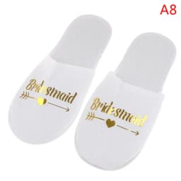 Bride Wedding Slippers For Bachelorette Party Decoration Bridesmaid Hen Party Slippers Ladies Bachelorette Party Supplies Gifts