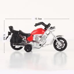 Motorcycle Model Cake Topper Motorbike Theme Kids Party Decor Picks Happy Birthday Cake Topper for Boy Man’s Birthday Decoration