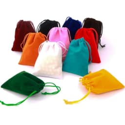 50Pc/lot 5x7/7x9/8x10/9x12cm Velvet Pouches Lint Bag Flannelette Jewlery Sachet Charpie Motarium Cotton Flannel Packing Gift Bag