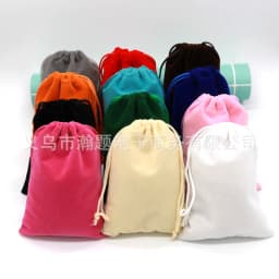 50Pc/lot 5x7/7x9/8x10/9x12cm Velvet Pouches Lint Bag Flannelette Jewlery Sachet Charpie Motarium Cotton Flannel Packing Gift Bag