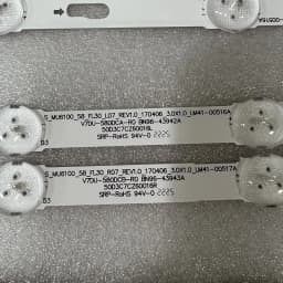 LED Strip For TV UE58MU6122K UE58MU6190 UE58MU6125K UE58MU6120K UE58MU6192U UE58MU6199U UA58NU7103 BN96-43942A 43943A