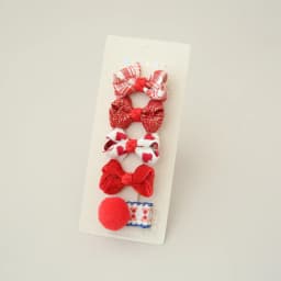 5Pcs/Lot Children's Headwear Baby Hair Accessories Clip Bows For Girls All Cloth Hairpin