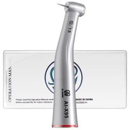 AI-X95/X25/X15/X65 Internal Water Low Speed Contra Angle Handpiece Dental E-Type Air Motor Oral Hygiene Equipment Non-optic