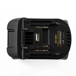 BS18MT For Bosch 18V BAT619G/620 Batteries Convert To For Makita 18V With USB Adapter Converter BL1860 Lithium Battery