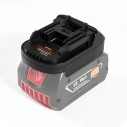 BS18MT For Bosch 18V BAT619G/620 Batteries Convert To For Makita 18V With USB Adapter Converter BL1860 Lithium Battery