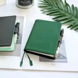 Japanese and Korean Stationery A5 A6 Planner Book Hobo Cover PU Leather Notebook Cover Shell Student Diary School Stationery