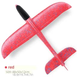 50CM Big Foam Plane Glider Hand Throw Airplane Light Inertial EPP Bubble Planes Outdoor Launch Toys for Children Boys Gift