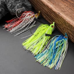 JOHNCOO 12g Spinner Bait Weedless Jighead Bass Jig Bait Fishing Lure Wobbler For Bass Fishing Tackle