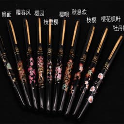 Japanese WANCHER Specific Painting Wu Zhu Personalized Pen Series Multiple Patterns Cherry Blossom Red Leaf Writing Painting Cal