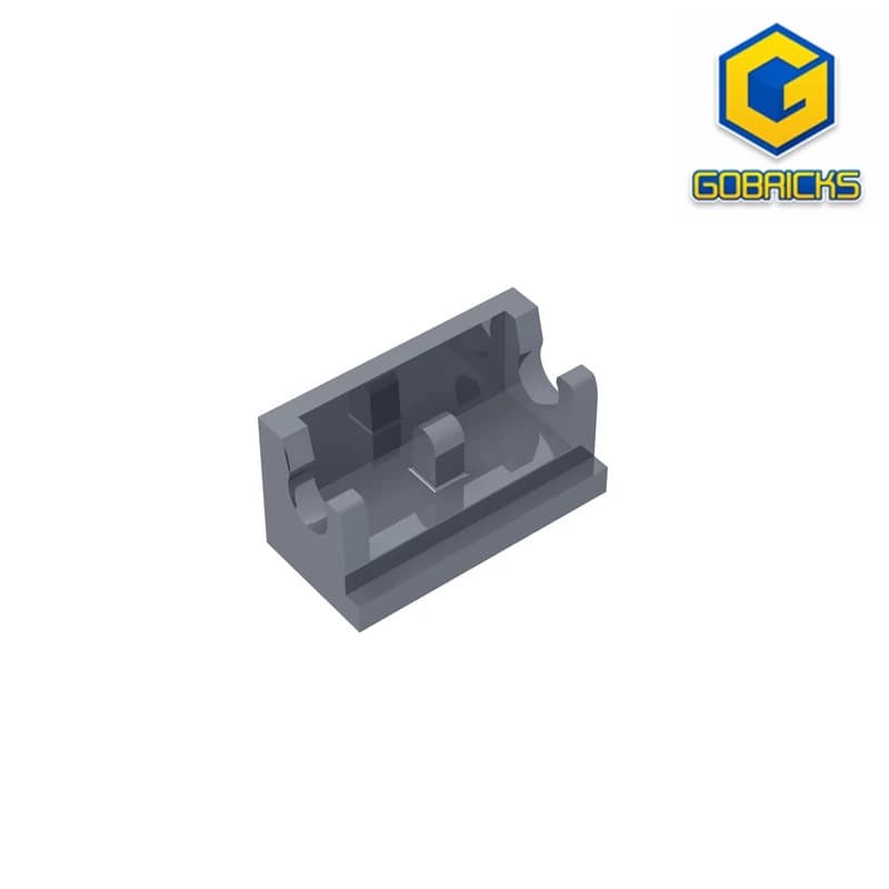 MOC PARTS GDS-829 Hinge Brick 1 x 2 Base compatible with lego 3937 pieces of children's toy Assembles Building Blocks Technical