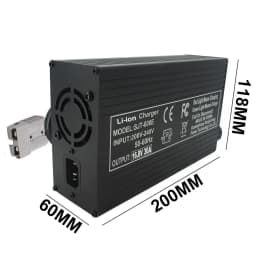 16.8V 30A Fast Charger 14.4V 30A Li-ion Chargers For 4S 14.8V 100AH 200AH 300AH Lithium Energy Storage RV UPS Battery SB50 XT90