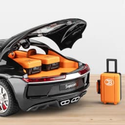 1:24 Bugatti Atlantic Alloy Sports Car Model Diecasts Metal Toy Vehicles Car Model Simulation Sound Light Collection Kids Gifts
