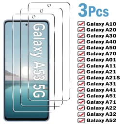 Tempered Glass for Samsung Galaxy A50 A30 A20E A10S A40 A70 Screen Protectors for Samsung A21 A31 A51 A71 A41 A22 A32 A52 Glass