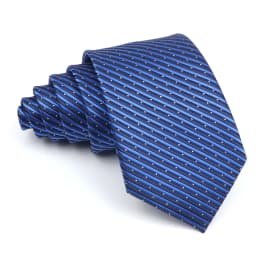 New Striped Tie Men's 8cm Ties Business New Year Gift Classical Necktie Office Accessories Men Costume Daily Wear Wedding Party