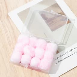 12PCS/Box Wax Cotton Earplugs Noise Reduction Sleeping Snoring Sound Insulation Hearing Protection Soundproof Swimming Ear Plug