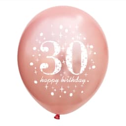 5Pc Happy Birthday Decoration Gold Rose Black 16 18 30 50 60 70 80 90 Years Birthday Party Digital Ballon Latex Party Supplies