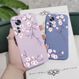 Plum Blossom Phone Case For Xiaomi Mi 14T 14 13 12 13T 12T 12S 11 11T Ultra 10 10T 9 9T 9SE 8 Pro Lite 5G Liquid Silicone Cover