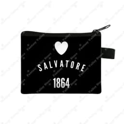 The Vampire Diaries Print Coin Purse TVD Women Wallets Team DAMON Money Coin Bags ID Credit Card Key Earphones Holder Gift