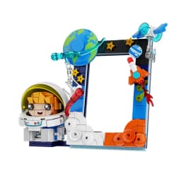 Creative Photo Frame MOC Building Blocks Ocean Assembled Model Bricks Toys Desk Decor For Kids Christmas Gift