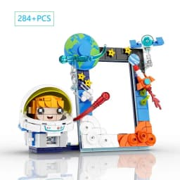 Creative Photo Frame MOC Building Blocks Ocean Assembled Model Bricks Toys Desk Decor For Kids Christmas Gift