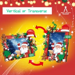Creative Photo Frame MOC Building Blocks Ocean Assembled Model Bricks Toys Desk Decor For Kids Christmas Gift