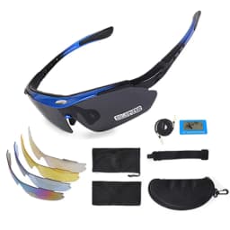 5 Lens Set Polarized Cycling Sun Glasses Outdoor Sports Bicycle Glasses Men Women Bike Sunglasses Goggles for Cycling Drive