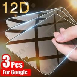 3 Pcs 9HD Screen Protector Full Protective Glass For Google Pixel 9 8 7 6 Pro XL 8A 7A 6A XL Screen Protector