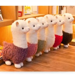 25cm Lovely Small Alpaca Plush Toy Stuffed Animal 5 Colors New Soft Sheep Doll Home Decor Kids Girl Birthday Christmas Gift