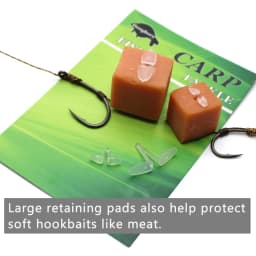 5pcs Carp Fishing Tackle Meat Pellet Stop Pop Up Boilies Hair Ronnie Rig Fishing Lure Carp Bait Carp Fishing Terminal Tackle