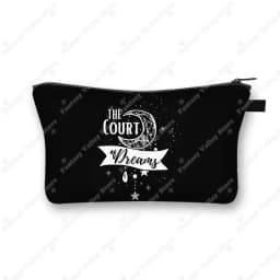 Acotar Velaris Cosmetic Case Night Court Makeup Bags SJM City of Starlight Toiletry Bag Cosmetic Organizer Lipstick Napkin Bag