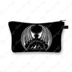 Acotar Velaris Cosmetic Case Night Court Makeup Bags SJM City of Starlight Toiletry Bag Cosmetic Organizer Lipstick Napkin Bag