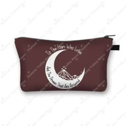 Acotar Velaris Cosmetic Case Night Court Makeup Bags SJM City of Starlight Toiletry Bag Cosmetic Organizer Lipstick Napkin Bag