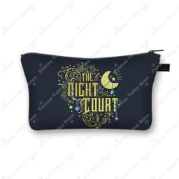 Acotar Velaris Cosmetic Case Night Court Makeup Bags SJM City of Starlight Toiletry Bag Cosmetic Organizer Lipstick Napkin Bag