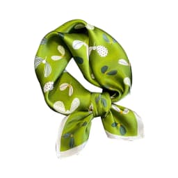 2024 New 100% Real Silk Hair Scarf Fashion Lady Kerchief Foulard Female Bandana Scarves for Women Hair Band Hijab Shawl Wraps