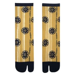 Japanese Multi-Color Jacquard Carrot Chestnut Flower Literary Cute Two-Toe Socks Middle Tube Tabi Split Toe Socks Tide Socks