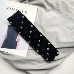 Japanese Multi-Color Jacquard Carrot Chestnut Flower Literary Cute Two-Toe Socks Middle Tube Tabi Split Toe Socks Tide Socks