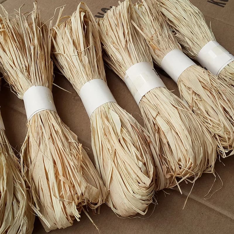 50pcs/set  Wedding Invitation Gift Packing Rope Raffia DIY Natural Rope Natural Raffia Rope Wedding Party Decor