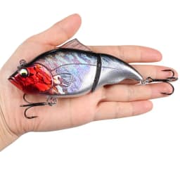 Lipless Vibration Lure Hard Fish Baits 115mm Crankbait Fishing Lures Slow Sinking Lure VIB Jointed Fishing Wobbler for Fishing