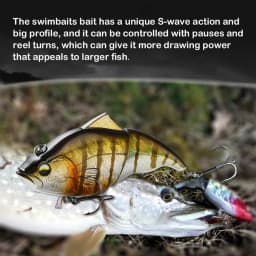 Lipless Vibration Lure Hard Fish Baits 115mm Crankbait Fishing Lures Slow Sinking Lure VIB Jointed Fishing Wobbler for Fishing