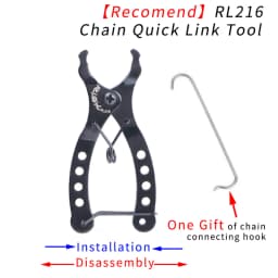 Risk Bicycle Chain Mini Mountain Bike Chain Quick Link Bike Gauge Tool Calipers Measure Screw Chain Hook Cycling Accessories