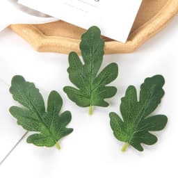 50PCS Artificial Plants Diy Candy Box Wedding Flowers Wreath Christmas Decorations for Home Scrapbooking Fake Watermelon Leaves
