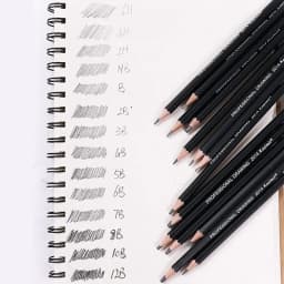 14Pcs/Box Graphite Pencils Professional Drawing Sketch Wooden Lead Pencils Set 6H 4H 2H HB B 2B 3B 4B 5B 6B 7B 8B 9B 10B 11B 12B