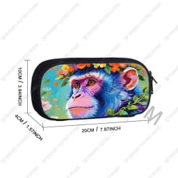 Basketball Print Cosmetic Case Pencil Bags Boys Stationary Bags Kids Pencil Box Children School Supplies Case Bag Gift