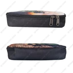 Basketball Print Cosmetic Case Pencil Bags Boys Stationary Bags Kids Pencil Box Children School Supplies Case Bag Gift