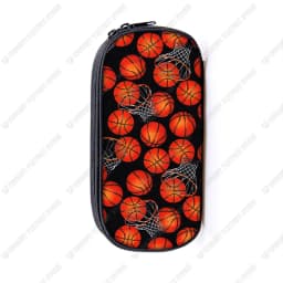 Basketball Print Cosmetic Case Pencil Bags Boys Stationary Bags Kids Pencil Box Children School Supplies Case Bag Gift