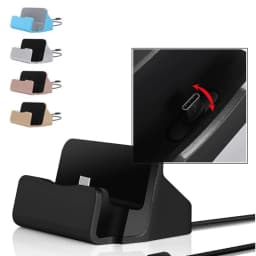 USB Cable Sync adapter Charger Dock For iPhone 12 mini 11 Pro Max SE 2020 Poco X3 M3 F3 5G Type C Stand Holder Charging Station