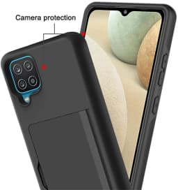 Case For Samsung A12 S21 S20 FE S22 Ultra S10 Plus Flip Door Hidden Pocket Anti-Scratch Cover For Galaxy A52 A72 5G Funda