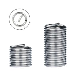 XCAN Thread Repair Insert Fastening Thread Insert Set Stainless Steel Repair Tool Insert Kit M2 M2.5 M3 M4 M5 M6 Threading Tools