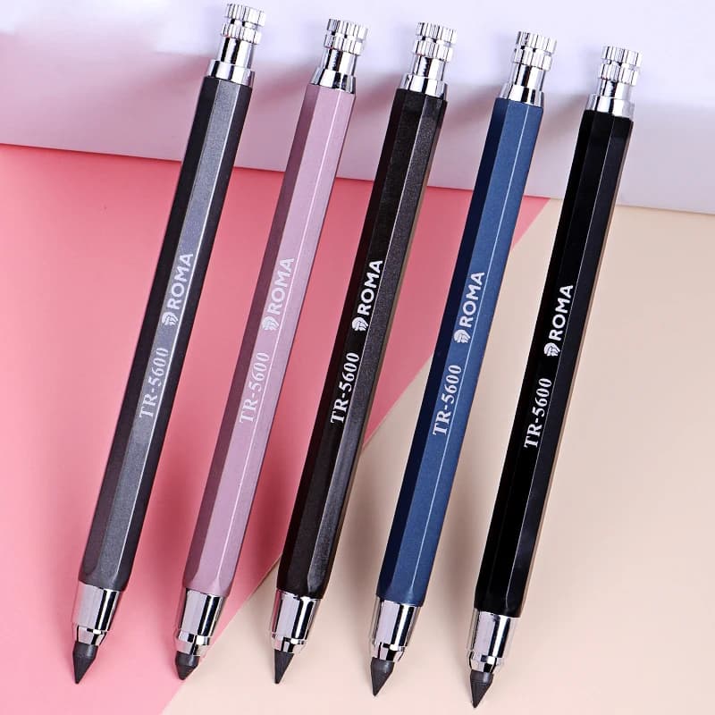 Dainayw Mechanical Pencil 5.6mm HB Graffiti Drafting Scanning Automatic Pencils For Art Professional Painting Writing Supplies